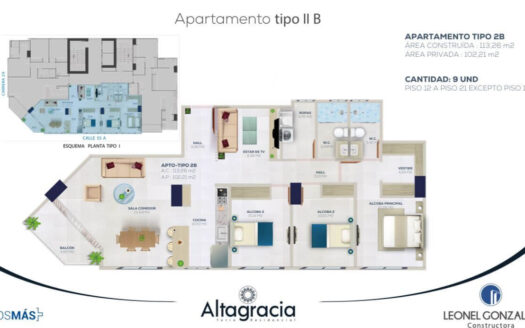 Proyecto Altagracia Torre Residencial Sobreplanos – Bucaramanga