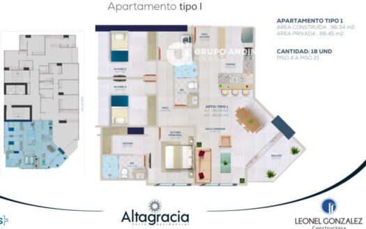 Proyecto Altagracia Torre Residencial Sobreplanos – Bucaramanga