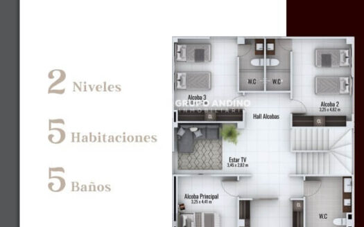 Proyecto Sopreplanos de Casas Condominio Cacique 50 – Bucaramanga
